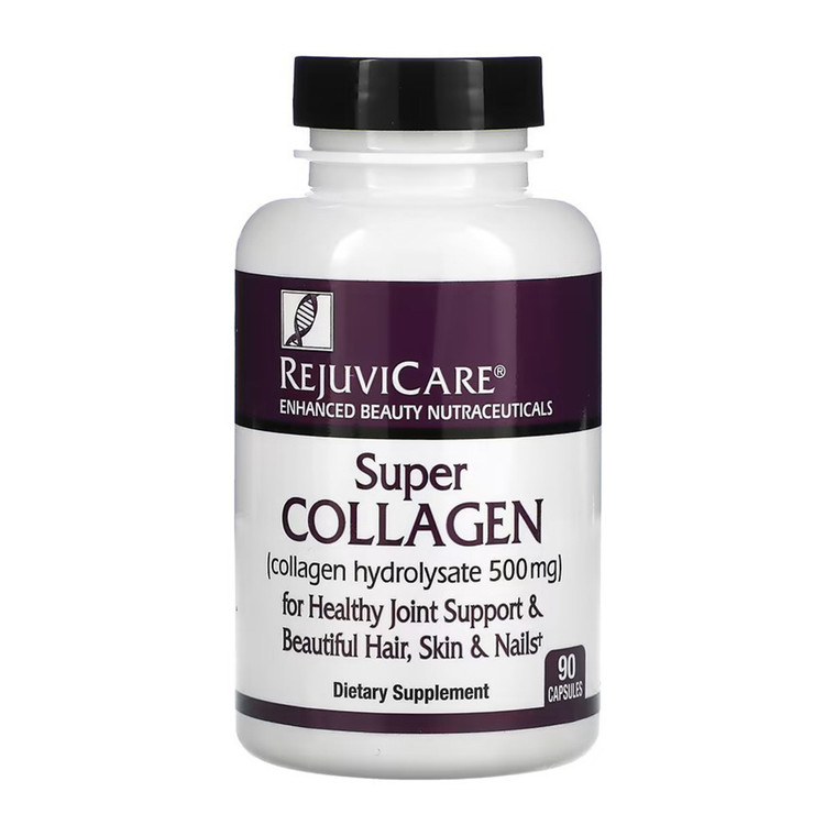 Rejuvicare Super Collagen Capsules for Beauty Healthy Joints Hair Skin Nails, 90 Ea