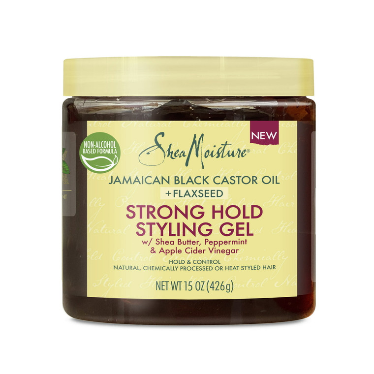 SheaMoisture Styling Hair Gel Frizz Control for Curly Hair, 15 Oz
