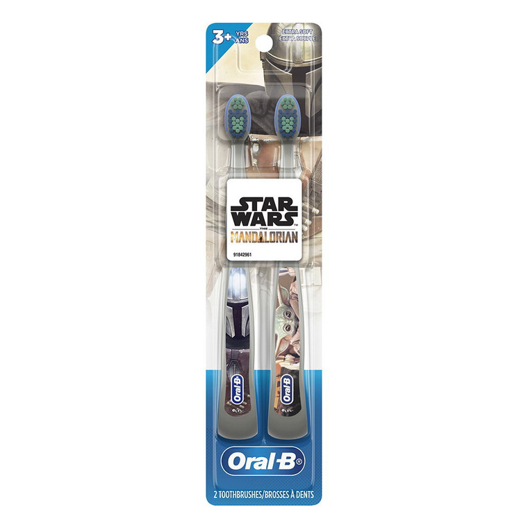 Oral-B Toothbrush Kids The Star Wars Extra Soft, Assorted, 2 Ea