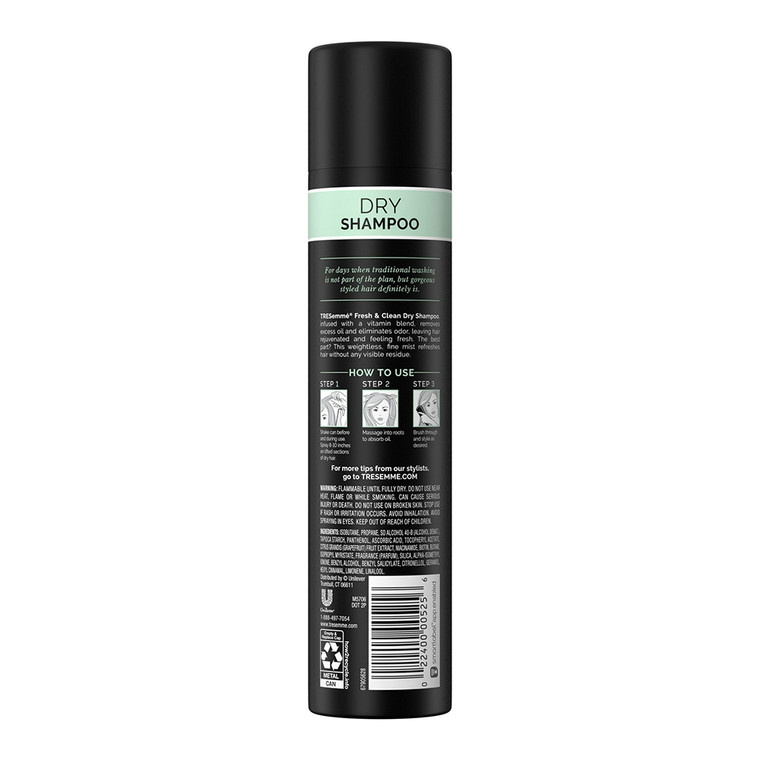 Tresemme Between Washes Oil Control Fresh and Clean Dry Shampoo, 7.3 Oz
