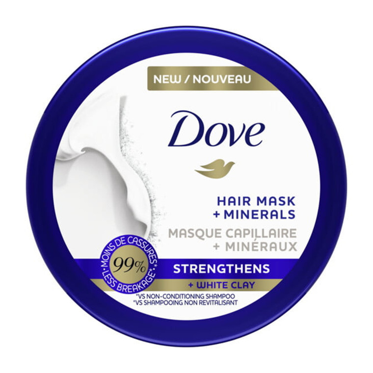 Dove Strengthen Mineral Moisturizing nourishing Hair Mask, 4 Oz