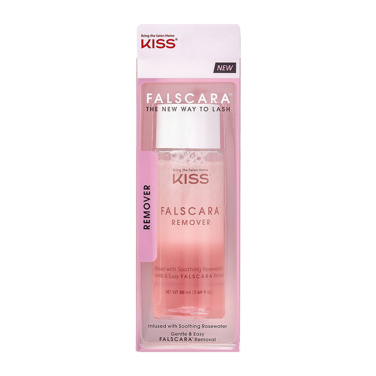 Kiss Falscara Remover with Rosewater, 1.69 Oz