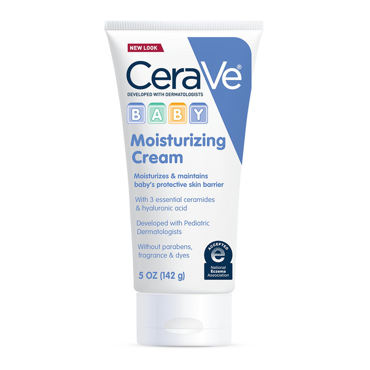 CeraVe Baby Moisturizing Cream with Ceramides for Baby Skin, 5 Oz