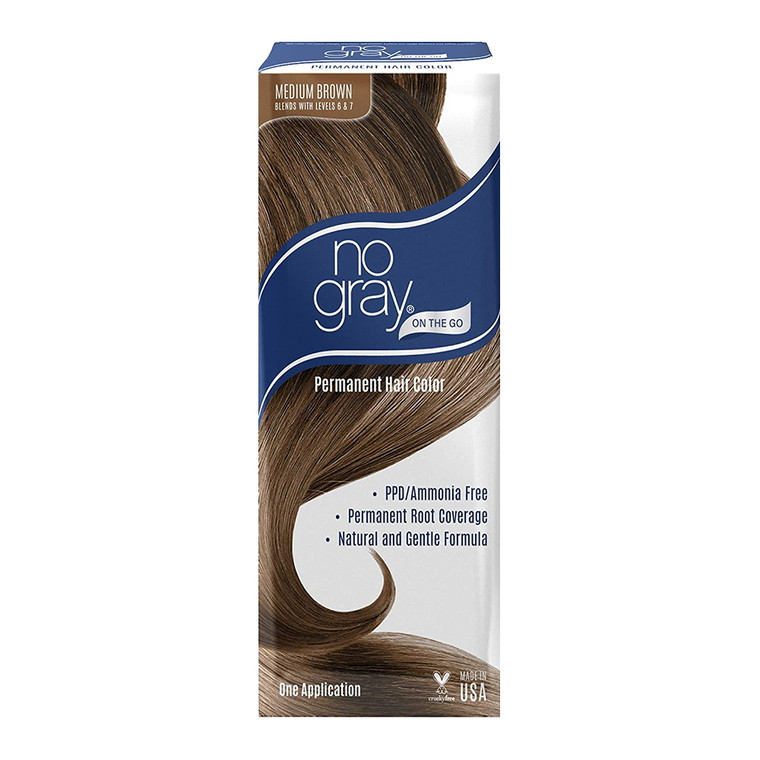 No Gray Permanent Root Touch up in, Medium Brown, 1 Ea