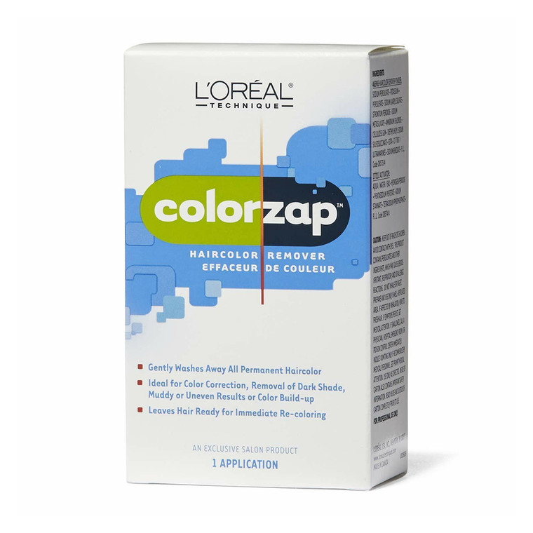 Loreal ColorZap Haircolor Remover all Unwanted Permanent Color,1 Ea