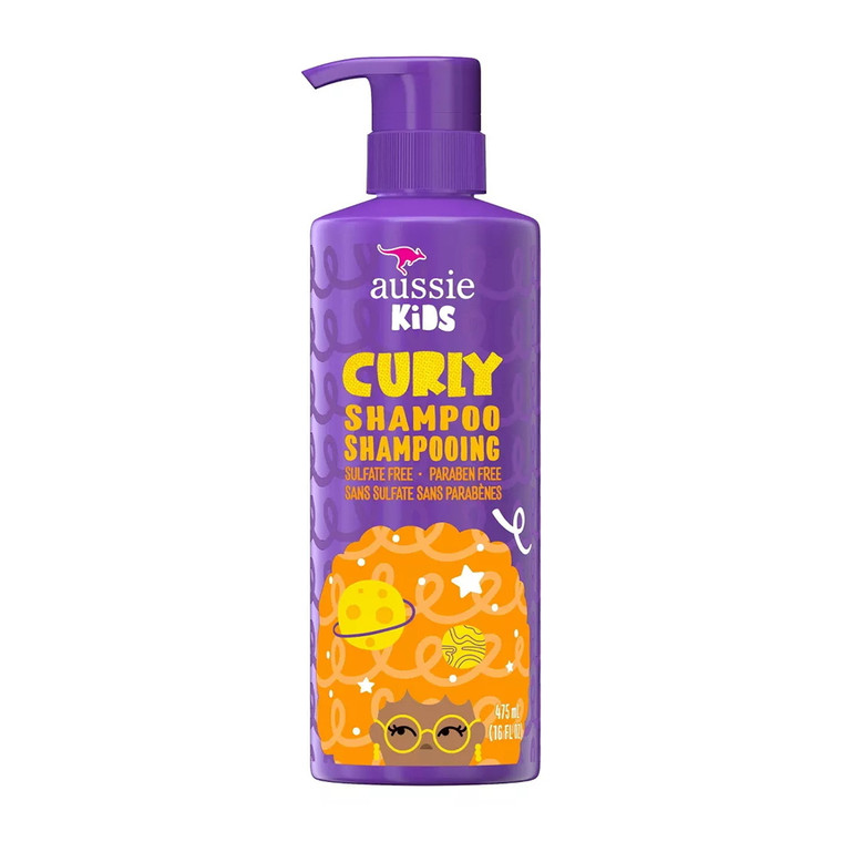 Aussie Kids Curly Sulfate Free Shampoo, 16 Oz