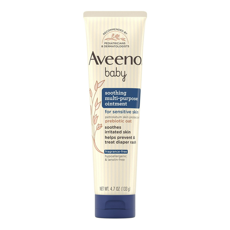 Aveeno Baby Soothing Multi Purpose Diaper Rash Ointment, 4.7 Oz