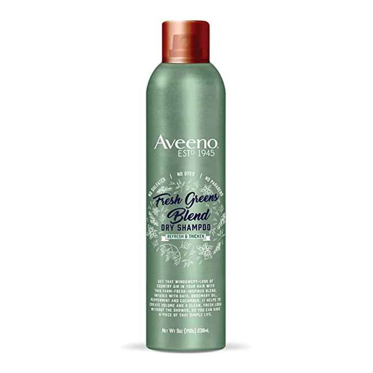 Aveeno Fresh Greens Blend Dry Shampoo, 5 Oz