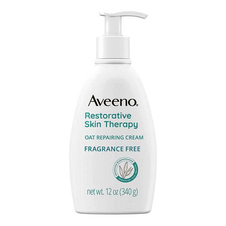 Aveeno Restorative Skin Therapy Oat Repairing Cream, 12 Oz