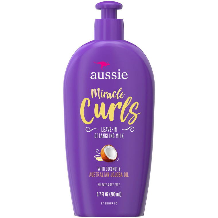 Aussie Miracle Curls Creme Pudding with Coconut Oil for Defining Curls and Reducing Frizz 7.6Oz (225ml)