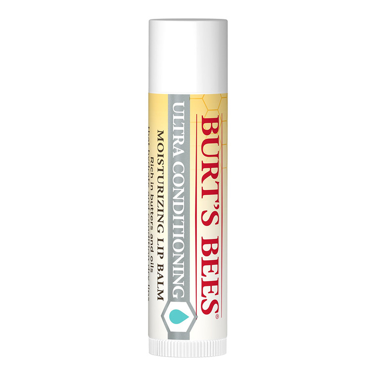 Burts Bees 100% Natural Origin Moisturizing Lip Balm, Ultra Conditioning, 1 Ea