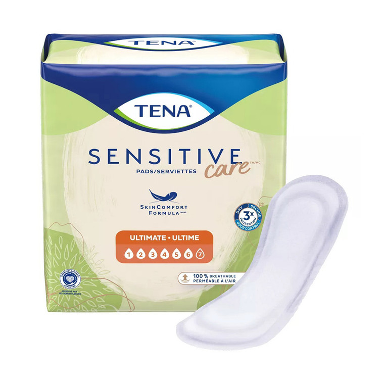 Tena Intimates Ultimate Absorbency Incontinence Pad for Women, 33 Ct