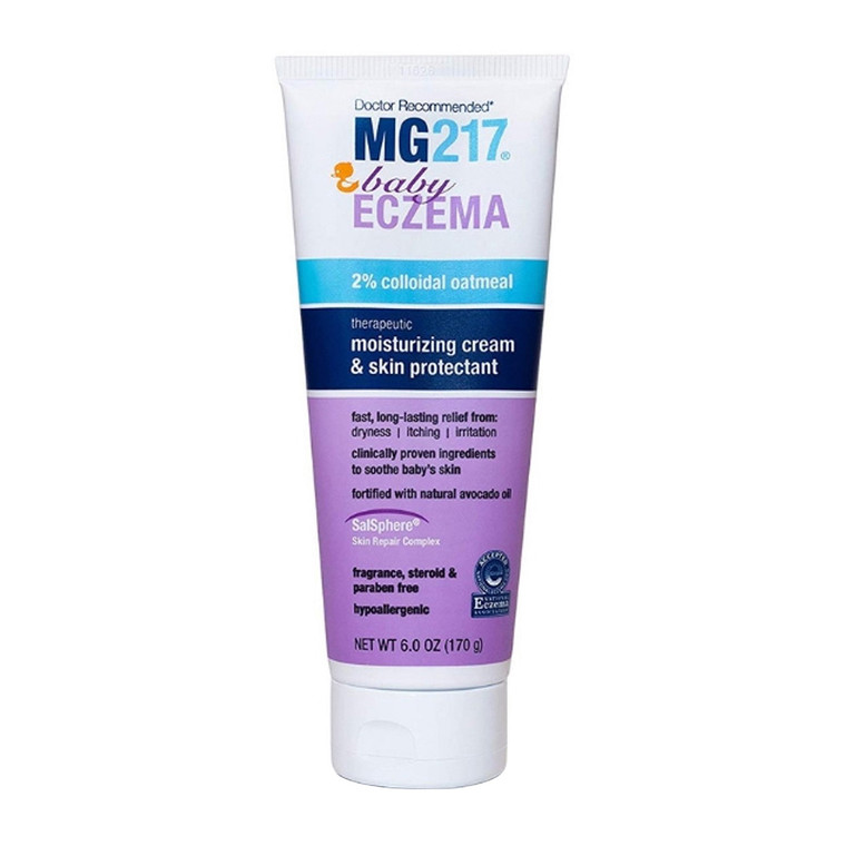 MG217 Baby Eczema Moisturizing Cream, 6 Oz