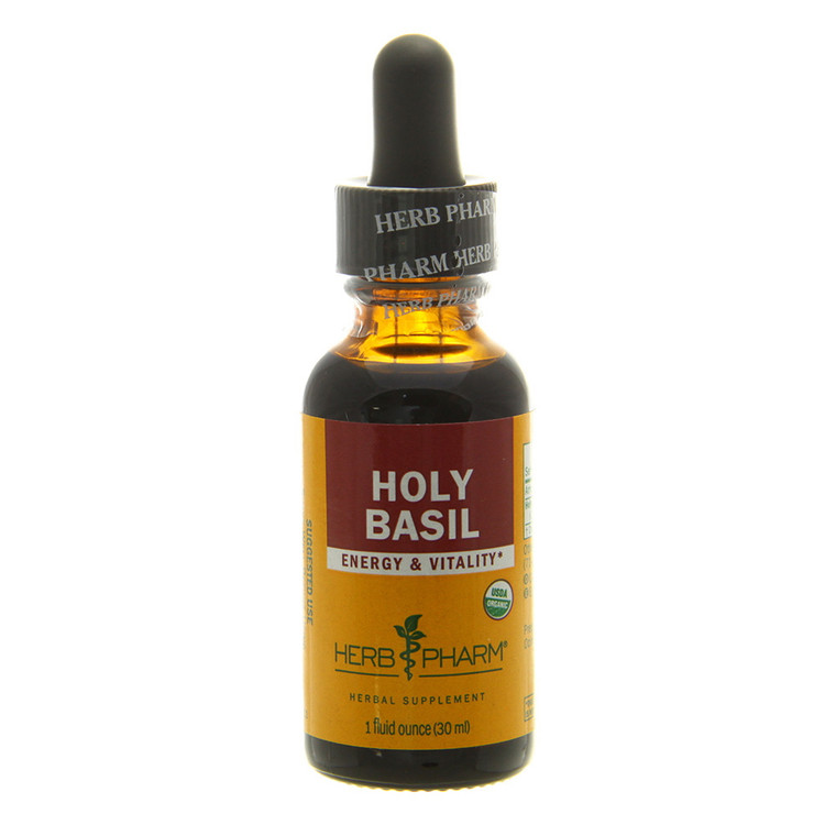 Herb Pharm Holy Basil Liqued, 1 Oz