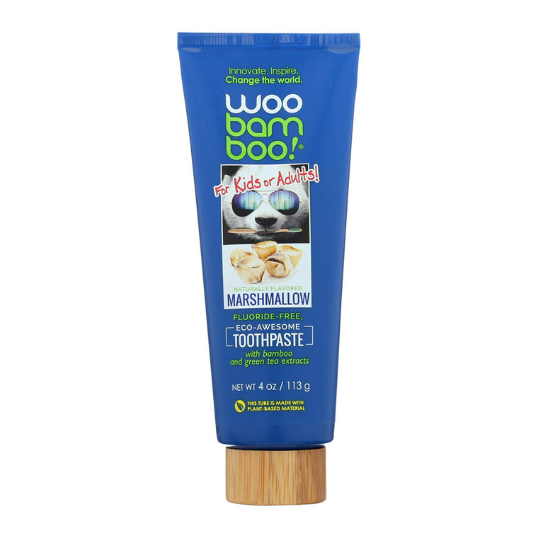 Woo Bamboo Marshmallow Toothpaste, 4 Oz