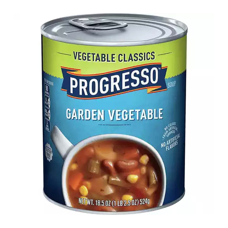 Progresso Gluten Free Vegetable Classics Garden Vegetable Soup, 18.5 Oz