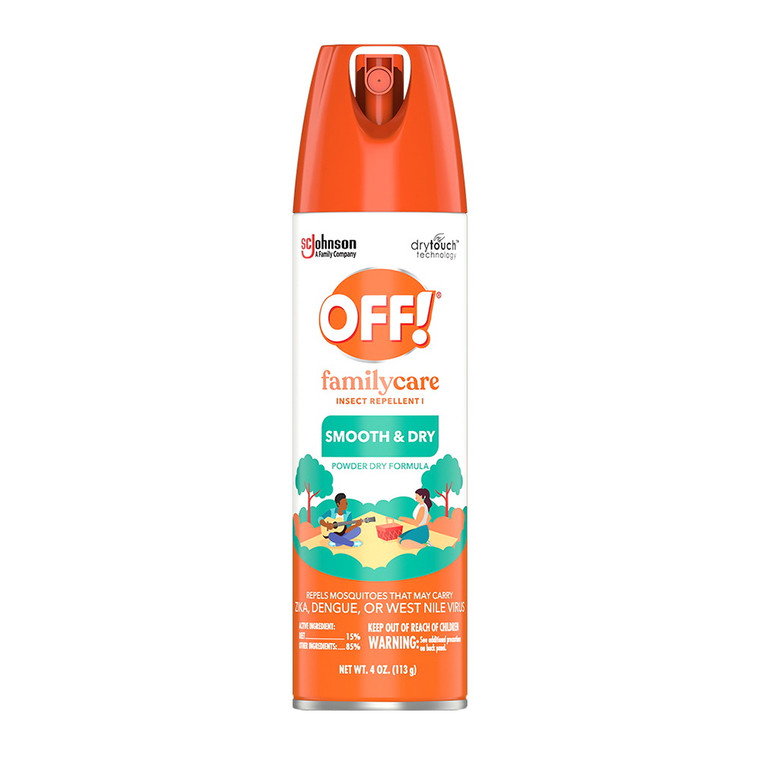 OFF FamilyCare Insect Repellent I, Smooth And Dry, 4 Oz