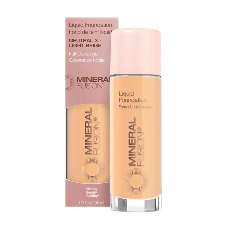 Mineral Fusion Liquid Foundation Neutral 3, 1 Oz