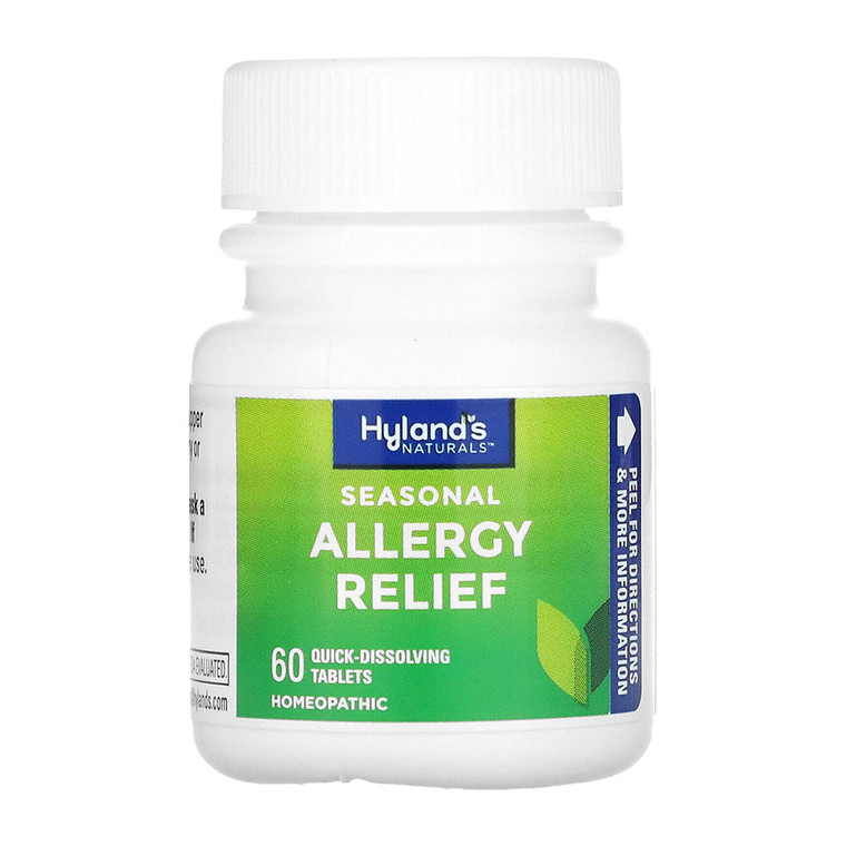 Hylands Seasonal Allergy Relief, Quick Dissolving Tablets, 60 Ea