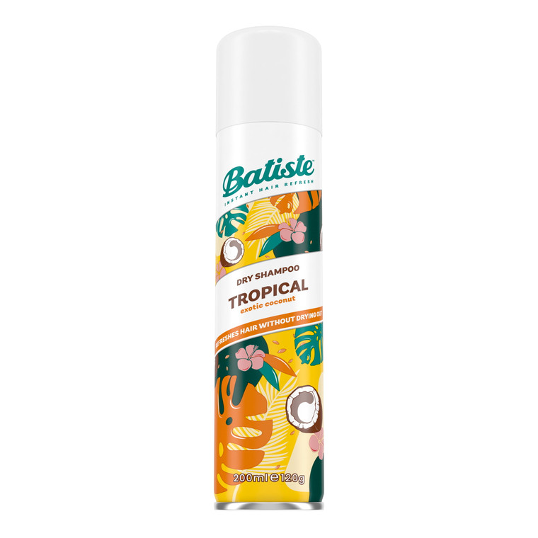 Batiste Dry Shampoo, Tropical Fragrance, 4.23 Oz