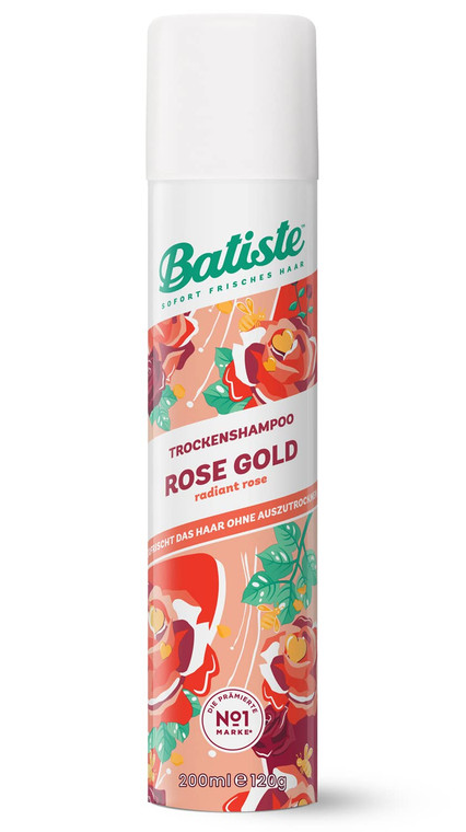 Batiste Rose Gold Dry Shampoo, Instantly Refresh Hair, 4.23 Oz