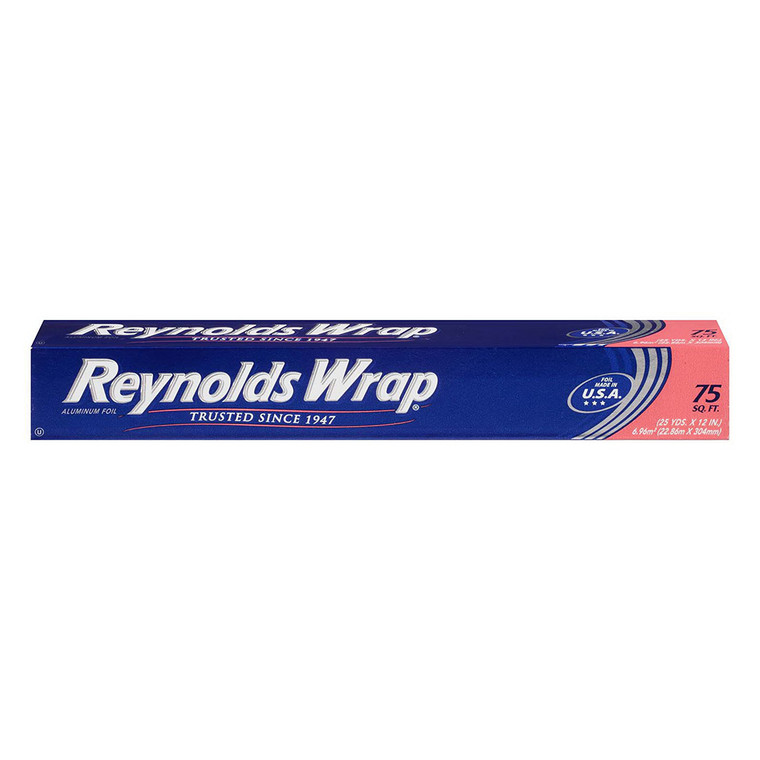 Reynolds Wrap Standard Aluminum Foil, 75 Square Feet, 1 Ea