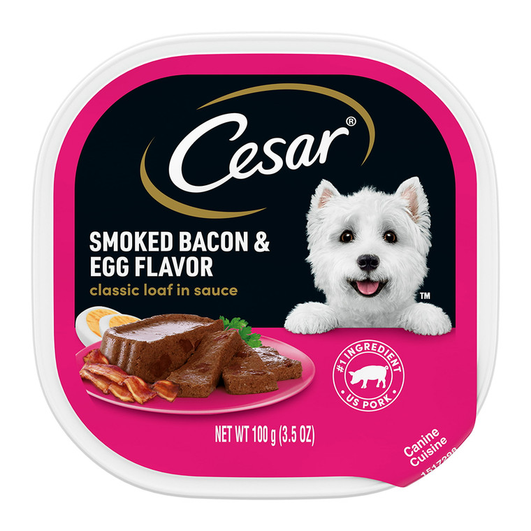 Cesar Canine Cuisine Classic Loaf in Sauce Wet Dog Food, 3.5 Oz