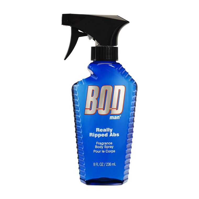 BOD Man Fragrance Really Ripped Abs Body Spray, 8 Oz