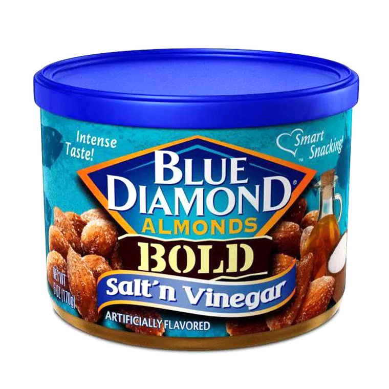 Blue Diamond Salt And Vinegar Almonds, 6 Oz