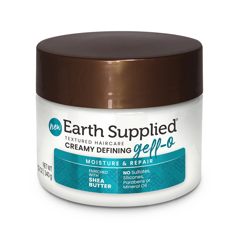 Earth Supplied Creamy Defining Gell-O with Shea Butter, 12 Oz