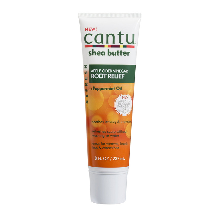 Cantu Refresh Root Relief with Apple Cider Vinegar and Peppermint Oil, 8 Oz