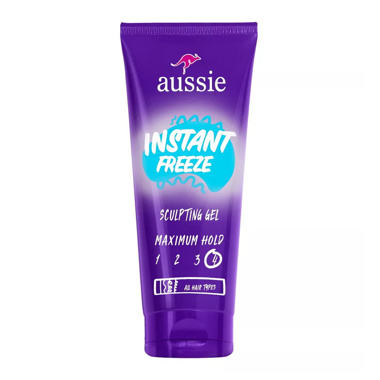 Aussie Instant Freeze Hair Gel, 7 Oz