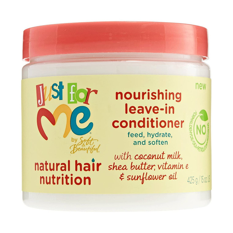 Just For Me Natural Hair Milk Nourishing Leave In Conditioner, 15 Oz