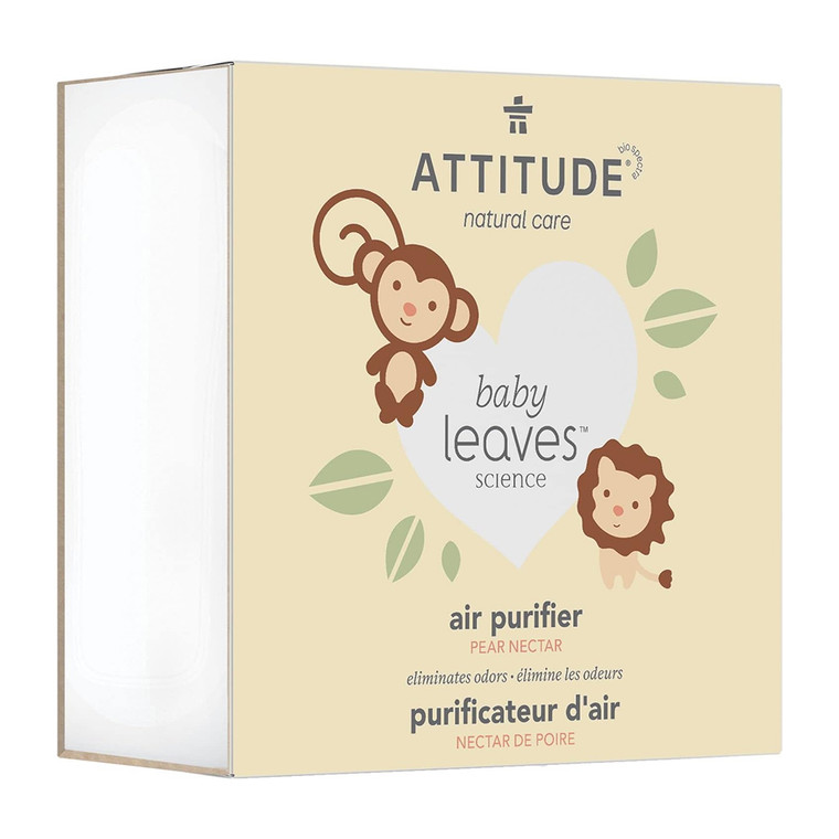 Attitude Air Purifier with Activated Carbon Filter, Pear Nectar, 8 Oz