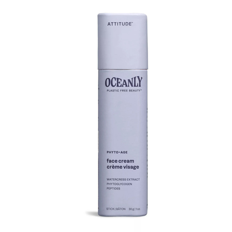 Attitude Oceanly Face Cream, Phyto Age Unscented, 1 Oz