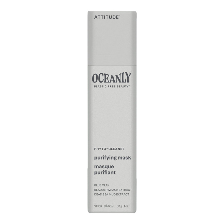 Attitude Oceanly Face Mask Phyto Cleanse, Unscented, 1 Oz