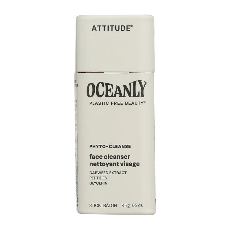 Attitude Oceanly Face Cleanser, Phyto Cleanse Unscented, 0.3 Oz