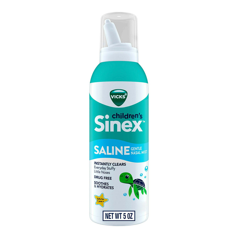 Vicks Sinex Childrens Saline Nasal Mist, 5 Oz