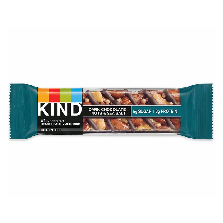 Kind Fruit And Nut Bar, Dark Chocolate Nuts And Sea Salt, 1.4 Oz