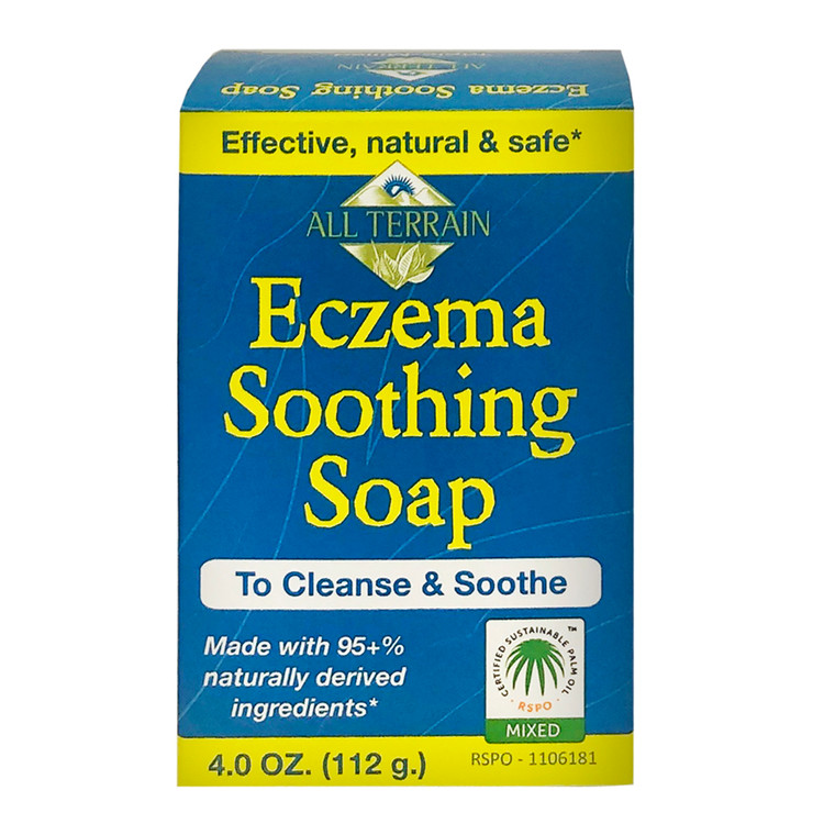 All Terrain Eczema Soothing Soap Bar, 4 Oz