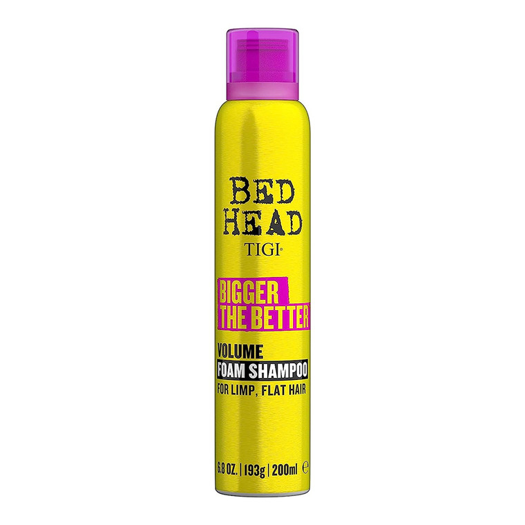 Tigi Bed Head Bigger The Better Volume Foam Shampoo, 6.8 Oz