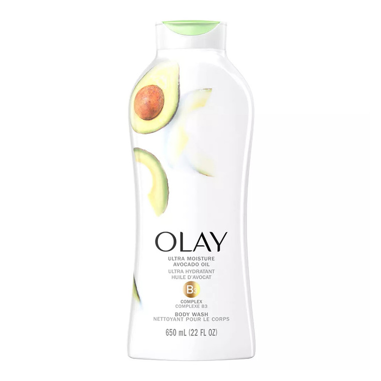 Olay Ultra Moisture Body Wash with Avocado Oil, 22 Oz