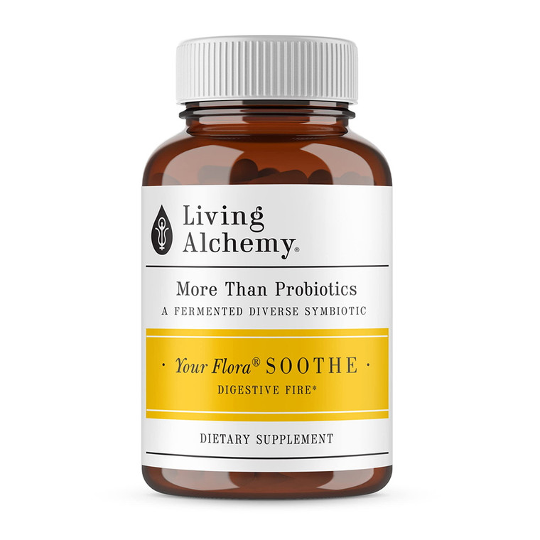 Living Alchemy Your Flora Probiotic Soothe Vegan Capsules, 60 Ct