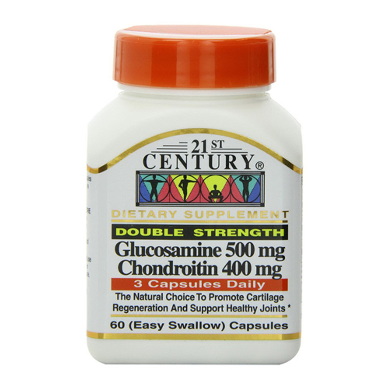 21st Century Glucosamine and Chondroitin, Ds Capsules, 60 Ea