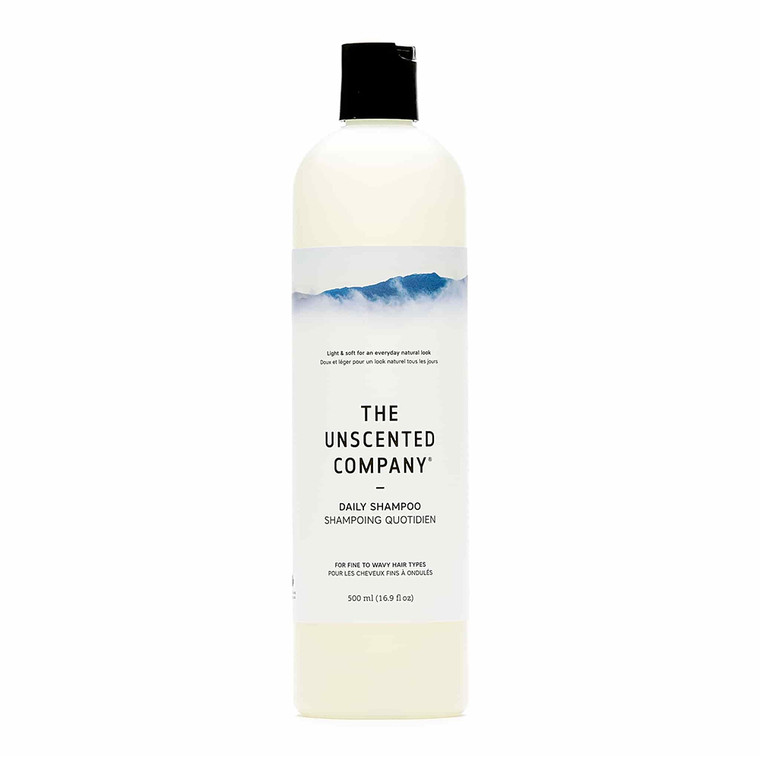 The Unscented Company Daily Shampoo, 16.9 Oz