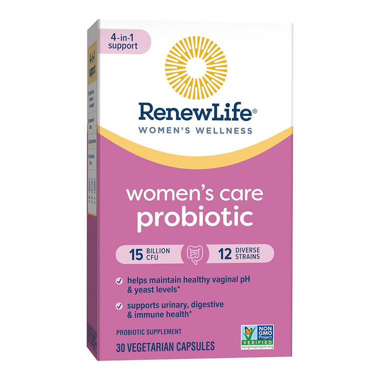 Renew Life Probiotics for Women 15 Billion CFU Guaranteed, 30 Ct