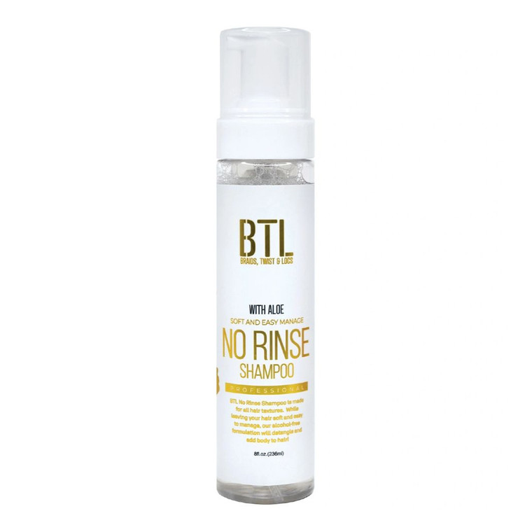 Btl Professional Soft And Easy Manage No Rinse Shampoo With Aloe, 8 Oz