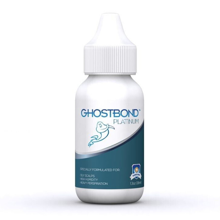 Ghost Bond Platinum Hair Replacement Adhesive Wig Glue for Extreme Heat, 1.3 Oz