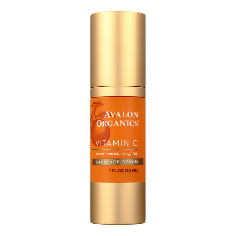 Avalon Organics Radiance Serum with Vitamin C, 1 Oz