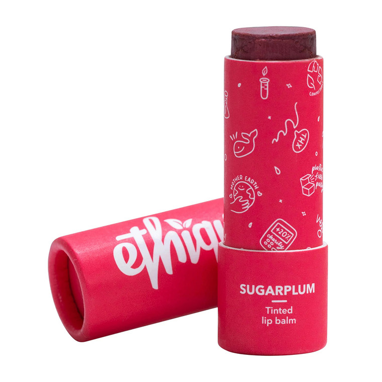 Ethique Sugarplum TintedLip Balm 0.32 Oz